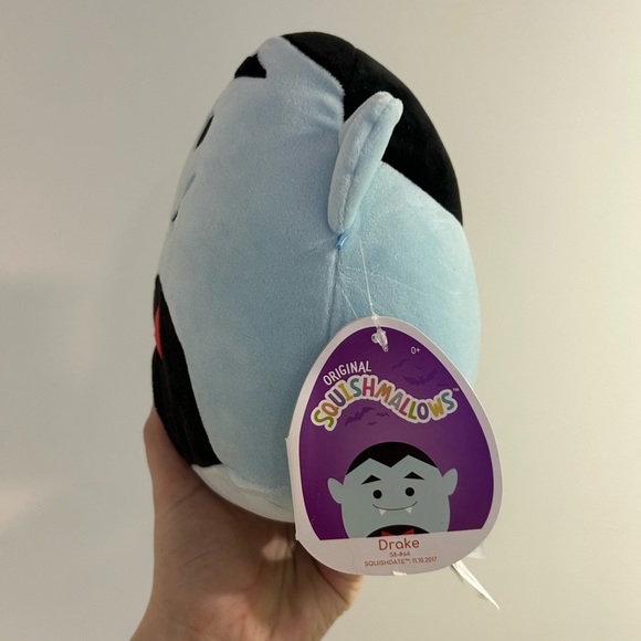 NWT Squishmallow Drake the Vampire 8” Plush - Picture 2 of 3